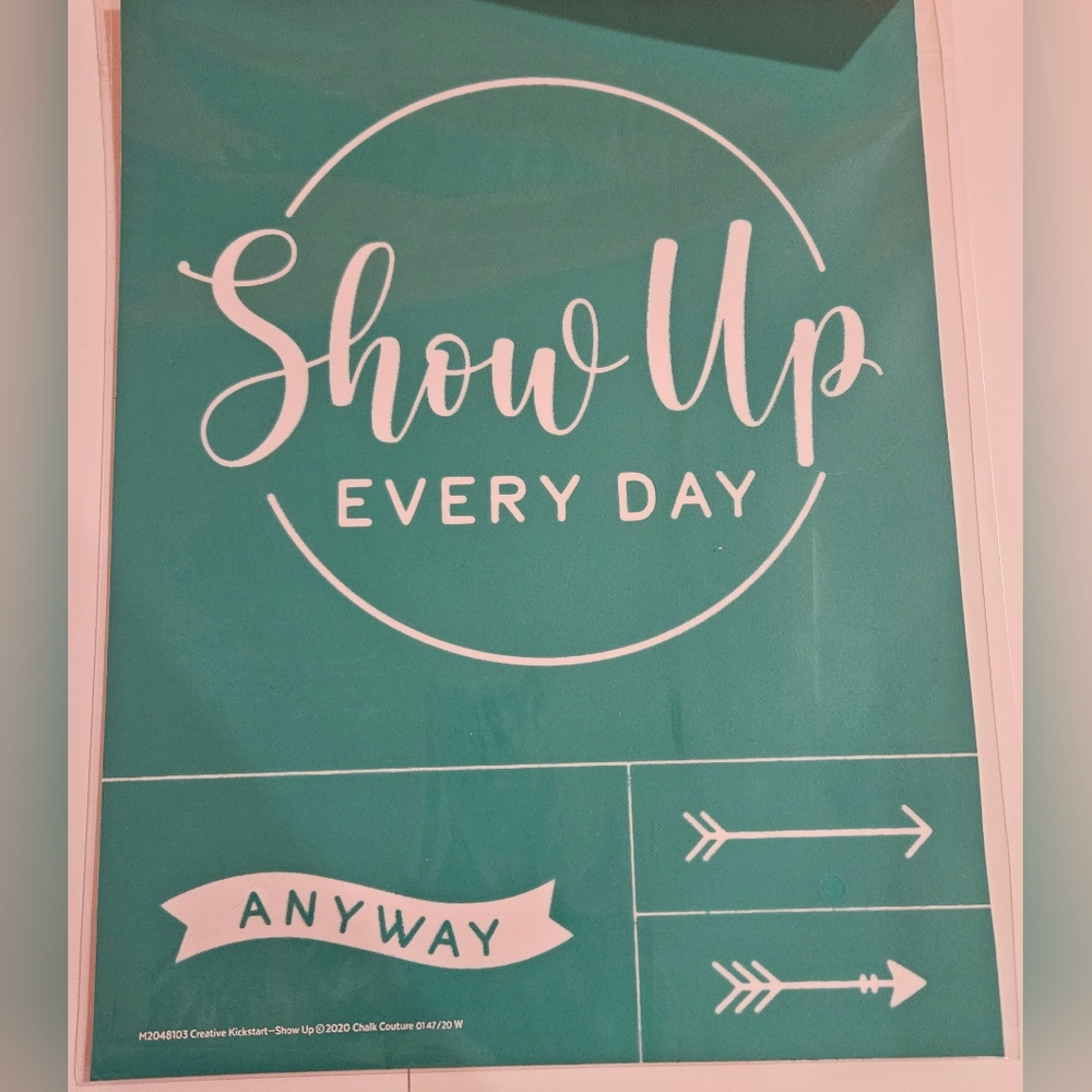 Teal Motivational Wall Art
